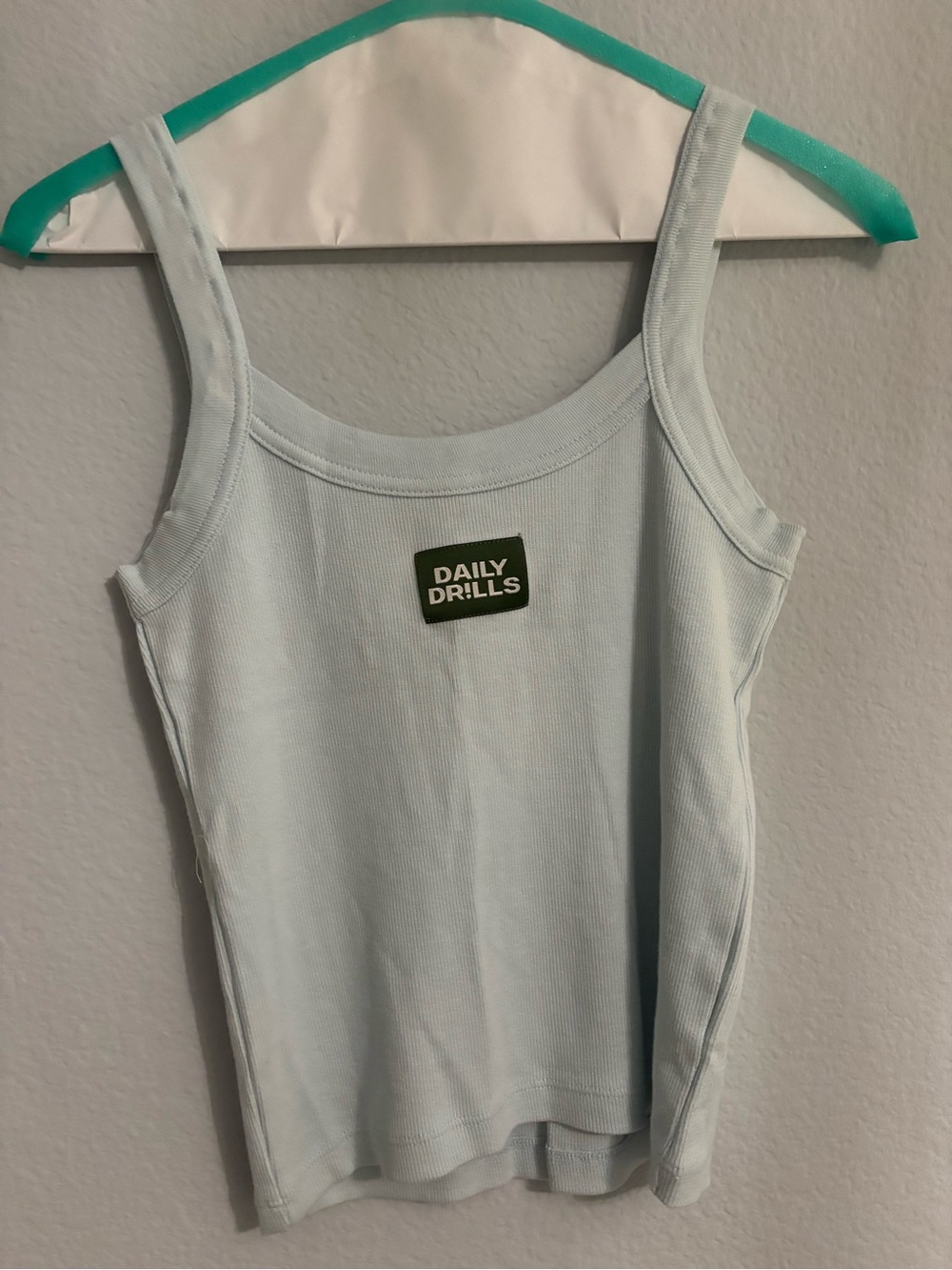 Daily Drills Ribbed Square-Neck Tank - Picture 2 of 2
